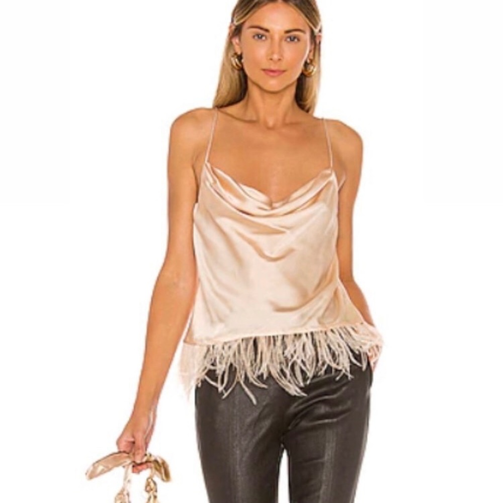 Revolve silk top